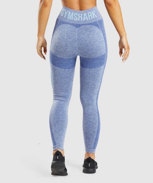 Damske Legíny Gymshark Flex High Waisted Modre | TL9640752